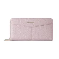 Double Zipper Large Capacity Women's Wallet Simple Long Multiple Card Slots Lychee Pattern Handbag Fashion Wallet main image 5