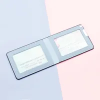 Couple's Two-in-One Driving License Protective Cover Imitation Leather Polyester Document Bag Ultra-Light Unisex Design main image 3