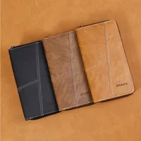 Vintage Zipper Men's Wallet Multi-Functional Fashion Leather Texture Large Capacity Men's Credit Card Holder Breathable Polyester Lining main image 1