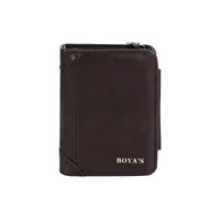 Men's Short Business Wallet Vintage PU Leather Multiple Card Slots Wallet Fashion Durable Suitable For Daily Use Street Style High Street Style sku image 2