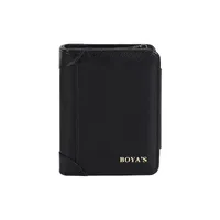 Men's Short Business Wallet Vintage PU Leather Multiple Card Slots Wallet Fashion Durable Suitable For Daily Use Street Style High Street Style sku image 3