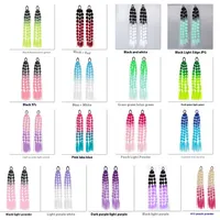 Handmade Knitting Lantern Bubble Braid Wig For Men And Women High Temperature Silk Material main image 5