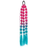 Handmade Knitting Lantern Bubble Braid Wig For Men And Women High Temperature Silk Material sku image 1