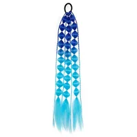 Handmade Knitting Lantern Bubble Braid Wig For Men And Women High Temperature Silk Material sku image 6