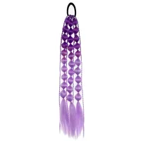 Handmade Knitting Lantern Bubble Braid Wig For Men And Women High Temperature Silk Material sku image 8