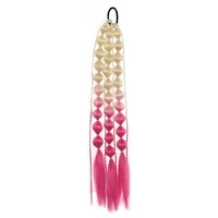 Handmade Knitting Lantern Bubble Braid Wig For Men And Women High Temperature Silk Material sku image 11