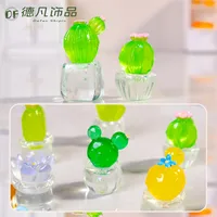 Living Room Decoration Miniature Landscape Resin Crafts Cactus Bonsai Decoration Original Design Plastic Resin main image 3