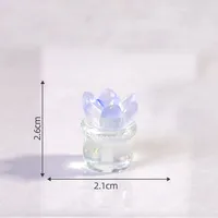 Living Room Decoration Miniature Landscape Resin Crafts Cactus Bonsai Decoration Original Design Plastic Resin sku image 4