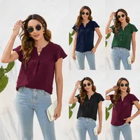 Spring And Summer Women's Loose-Fitting Casual Round-Neck Short-Sleeved T-shirt Commuter Plush Top Street Style Senior Street Style main image 1