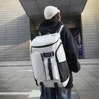 Men's New Large Capacity Waterproof Travel Backpack Stylish And Versatile Computer Bag Casual Oxford Cloth Street Style main image 1