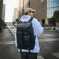 Men's New Large Capacity Waterproof Travel Backpack Stylish And Versatile Computer Bag Casual Oxford Cloth Street Style main image 4