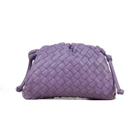 Sweet Cloud-Shaped Women's Cross-Body Bag Fashion Handbag Dumpling Bag Leisure Travel Pu Material Lock Closure Small Size main image 5