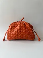 Sweet Cloud-Shaped Women's Cross-Body Bag Fashion Handbag Dumpling Bag Leisure Travel Pu Material Lock Closure Small Size sku image 23