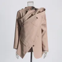 Elegant Two-Way Women's Suit Jacket Long Sleeve Commute Style Deconstructed High-End Feel Summer New Arrival Fashionable main image 2