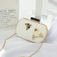 Summer  Butterfly Insect Personalized Clutch Dinner Bag Multi-Functional Shoulder Crossbody Chain Bag Handbag Fashion sku image 2