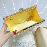 Elegant Pearl Rhinestone Evening Bag Women's Handbag Shoulder Messenger Tassel Handle Urban Simple Style Square Bag main image 3
