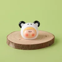 Mini Cartoon PET Resin Crafts Li Si  Doll Matching Game Blind Bag Keychain Accessories Table Decoration Gift sku image 4