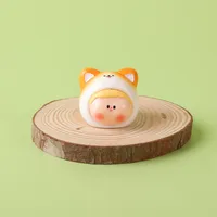 Mini Cartoon PET Resin Crafts Li Si  Doll Matching Game Blind Bag Keychain Accessories Table Decoration Gift sku image 8