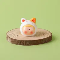 Mini Cartoon PET Resin Crafts Li Si  Doll Matching Game Blind Bag Keychain Accessories Table Decoration Gift sku image 9