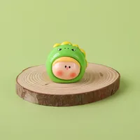 Mini Cartoon PET Resin Crafts Li Si  Doll Matching Game Blind Bag Keychain Accessories Table Decoration Gift sku image 10