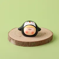 Mini Cartoon PET Resin Crafts Li Si  Doll Matching Game Blind Bag Keychain Accessories Table Decoration Gift sku image 13