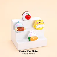 Cute Resin Keychain Toy Greedy Small Animal Doll Table Decoration Blind Bag Matching Game Wedding Birthday Graduation Gift main image 3