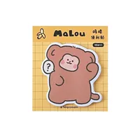 Tengyi Original Cute Sticky Note Girly Heart Office Memo Message-Leaving Sticky Note Learning Notebook Stickers New main image 5