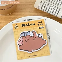 Tengyi Original Cute Sticky Note Girly Heart Office Memo Message-Leaving Sticky Note Learning Notebook Stickers New sku image 6