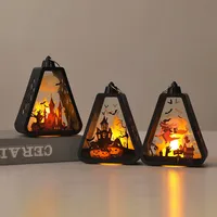 Halloween Decoration Handheld Pumpkin Lantern Hanging Decorations Clothing Layout Props  Luxury Style main image 1
