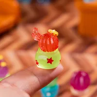 Glowing Cactus Landscape Micro Landscape Resin Crafts DIY Decoration Accessories Car Miniature Statue Simple Style main image 3