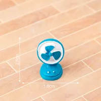 Retro Miniature Resin TV Home Appliances DIY Decorative Keychain Pendant Table Decoration Simple Style Crafts Accessories sku image 1
