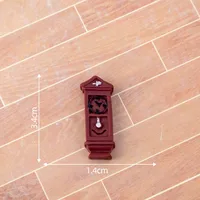 Retro Miniature Resin TV Home Appliances DIY Decorative Keychain Pendant Table Decoration Simple Style Crafts Accessories sku image 9