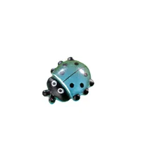 Artificial Resin Ladybug Shell Craft Micro Landscape Cream Color Gel Hair Accessories Barrettes Decoration Accessories Display Pieces main image 5