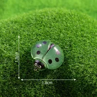 Artificial Resin Ladybug Shell Craft Micro Landscape Cream Color Gel Hair Accessories Barrettes Decoration Accessories Display Pieces sku image 11