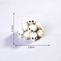 Halloween Miniature Resin Crafts DIY Processing Skull Death Creative Micro Landscape Decorations Small Display Parts sku image 5