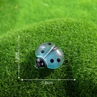 Artificial Resin Ladybug Shell Craft Micro Landscape Cream Color Gel Hair Accessories Barrettes Decoration Accessories Display Pieces sku image 12