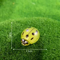 Artificial Resin Ladybug Shell Craft Micro Landscape Cream Color Gel Hair Accessories Barrettes Decoration Accessories Display Pieces sku image 14