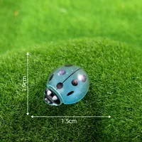 Artificial Resin Ladybug Shell Craft Micro Landscape Cream Color Gel Hair Accessories Barrettes Decoration Accessories Display Pieces sku image 18