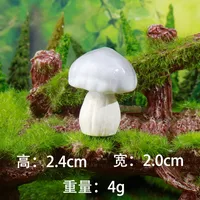 Colorful Mushroom Hard Resin Garden Landscape Decorations DIY Craft Plastic Bonsai Decoration Accessories Creative Gift sku image 5