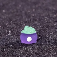 Luminous DIY Resin Craft Accessories Creative Halloween Decorations Small Succulent Plant Night Light Micro Landscape Artwork sku image 2