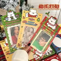 Tengyi Original Cute Cartoon Christmas Dog Head Backer-Card Girl Packaging Decoration Bottom Cardboard Gift Cardboard main image 2