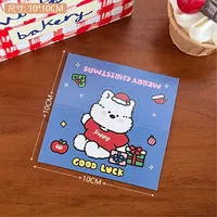Tengyi Original Cute Cartoon Christmas Dog Head Backer-Card Girl Packaging Decoration Bottom Cardboard Gift Cardboard sku image 4