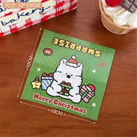 Tengyi Original Cute Cartoon Christmas Dog Head Backer-Card Girl Packaging Decoration Bottom Cardboard Gift Cardboard sku image 5