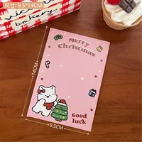 Tengyi Original Cute Cartoon Christmas Dog Head Backer-Card Girl Packaging Decoration Bottom Cardboard Gift Cardboard sku image 9