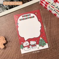 Tengyi Original Cute Cartoon Christmas Dog Head Backer-Card Girl Packaging Decoration Bottom Cardboard Gift Cardboard sku image 18