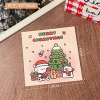 Tengyi Original Cute Cartoon Christmas Dog Head Backer-Card Girl Packaging Decoration Bottom Cardboard Gift Cardboard sku image 19