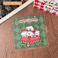 Tengyi Original Cute Cartoon Christmas Dog Head Backer-Card Girl Packaging Decoration Bottom Cardboard Gift Cardboard sku image 23