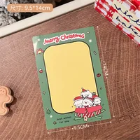 Tengyi Original Cute Cartoon Christmas Dog Head Backer-Card Girl Packaging Decoration Bottom Cardboard Gift Cardboard sku image 24