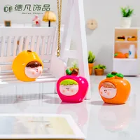 3D Resin Fruit Doll Accessories Large Cream Color Gel Micro Landscape Dollhouse Blind Box Collection Toys main image 2