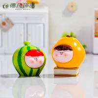 3D Resin Fruit Doll Accessories Large Cream Color Gel Micro Landscape Dollhouse Blind Box Collection Toys main image 3
